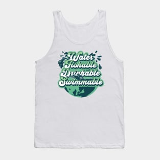 Earth Day - Respect Mother Earth - Environmental Awareness Tank Top